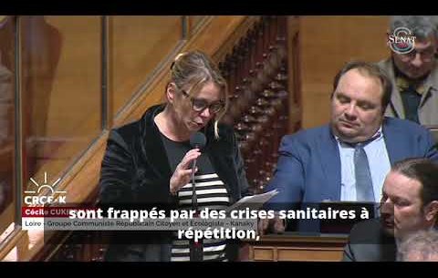 La présidente du groupe CRCE-K, Cécile Cukierman, interpelle Lecornu sur la crise agricole
